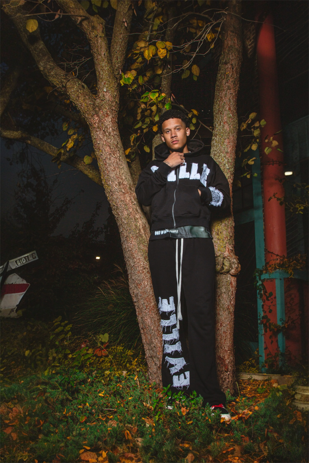 Eville Wear Anniversary Zip Up Set